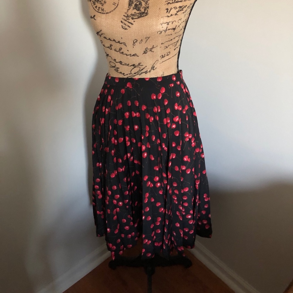 Jcrew cherry skirt